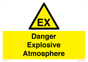 WN15840: Danger Explosive Atmosphere