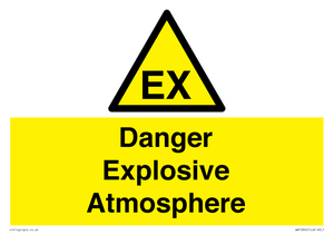 WN15840: Danger Explosive Atmosphere
