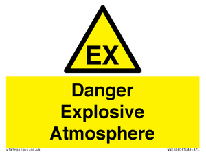 WN15840: Danger Explosive Atmosphere