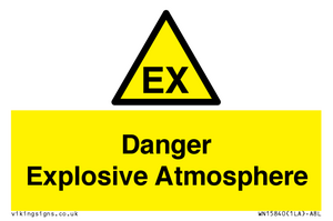 WN15840: Danger Explosive Atmosphere