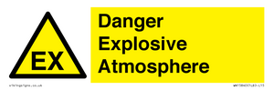 WN15840: Danger Explosive Atmosphere
