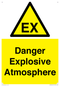 WN15840: Danger Explosive Atmosphere