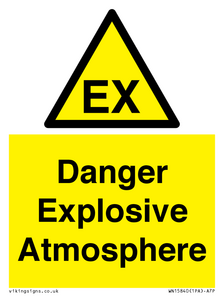 WN15840: Danger Explosive Atmosphere
