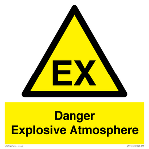 WN15840: Danger Explosive Atmosphere