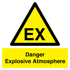 WN15840: Danger Explosive Atmosphere