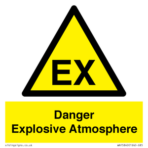 WN15840: Danger Explosive Atmosphere
