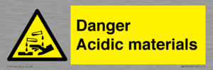 WN16549: Danger Acidic materials