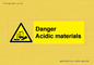 WN16549: Danger Acidic materials
