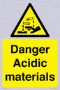 WN16549: Danger Acidic materials