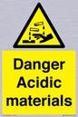 WN16549: Danger Acidic materials