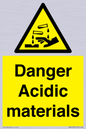 WN16549: Danger Acidic materials