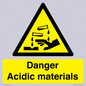 WN16549: Danger Acidic materials