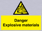 WN16551: Danger Explosive materials