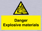 WN16551: Danger Explosive materials
