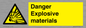 WN16551: Danger Explosive materials
