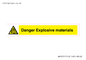 WN16551: Danger Explosive materials