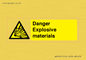 WN16551: Danger Explosive materials