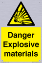 WN16551: Danger Explosive materials
