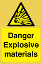 WN16551: Danger Explosive materials