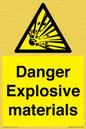 WN16551: Danger Explosive materials