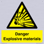 WN16551: Danger Explosive materials