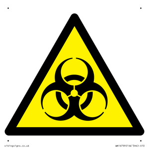 WN16799: W009 Warning: Biological hazard