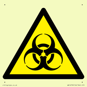 WN16799: W009 Warning: Biological hazard