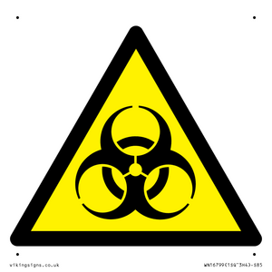 WN16799: W009 Warning: Biological hazard