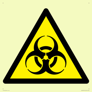 WN16799: W009 Warning: Biological hazard