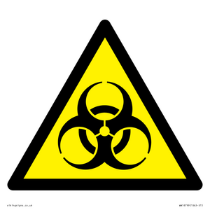 WN16799: W009 Warning: Biological hazard