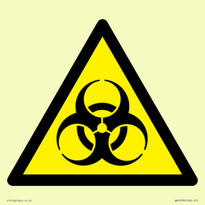 WN16799: W009 Warning: Biological hazard