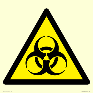 WN16799: W009 Warning: Biological hazard