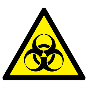 WN16799: W009 Warning: Biological hazard