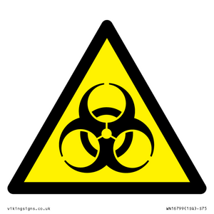 WN16799: W009 Warning: Biological hazard