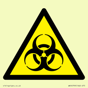 WN16799: W009 Warning: Biological hazard