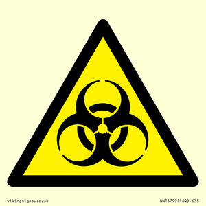 WN16799: W009 Warning: Biological hazard