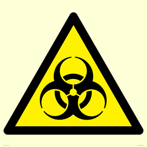 WN16799: W009 Warning: Biological hazard