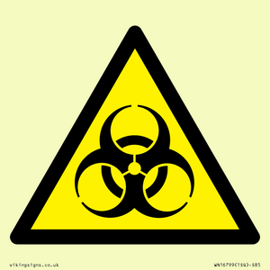 WN16799: W009 Warning: Biological hazard