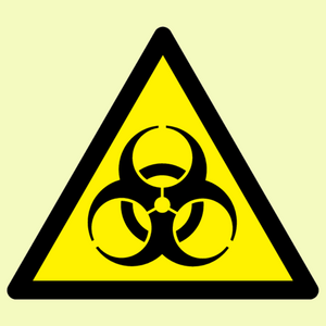 WN16799: W009 Warning: Biological hazard