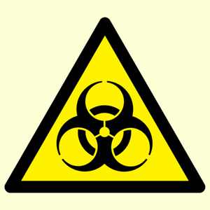 WN16799: W009 Warning: Biological hazard