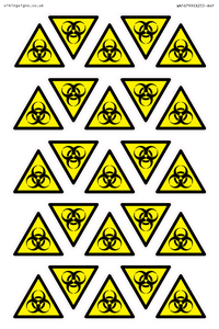 WN16799: W009 Warning: Biological hazard