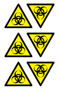 WN16799: W009 Warning: Biological hazard