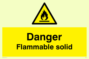 WN173: flammable solid