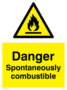 WN174: spontaneously combustible