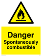 WN174: spontaneously combustible