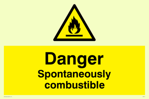 WN174: spontaneously combustible