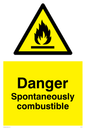 WN174: spontaneously combustible
