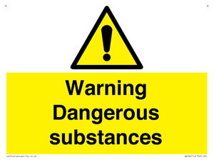 WN184: dangerous substances