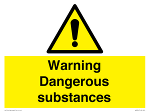 WN184: dangerous substances
