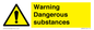 WN184: dangerous substances
